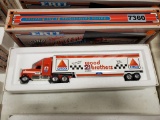 Ertl Sports Collectibles of the 90's  Toy Truck with Van Trailer