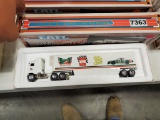 Ertl Sports Collectibles of the 90's  Toy Truck with Van Trailer