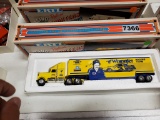 Ertl Sports Collectibles of the 90's  Toy Truck with Van Trailer