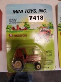 Mini Toys Hesston Toy Cab Tractor