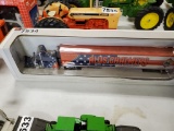 Spec Cast  Truck with Van Trailer