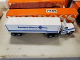 Winross  Truck with Van Trailer
