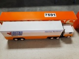 Winross  Truck with Van Trailer