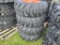 Forerunner SKS1 Skid Steer Tires on Wheels 'Set of 4 - NEW'