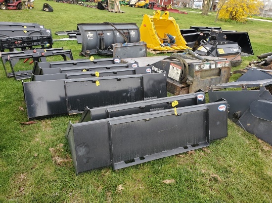 Kivel  Lo Pro Skid Steer Bucket 'NEW'