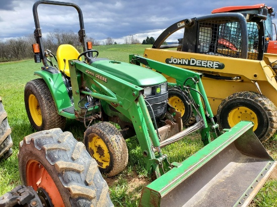 John Deere 4410 Compact Loader Tractor 'Runs & Operates'