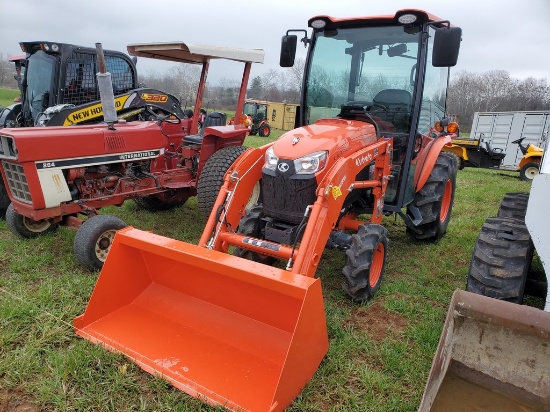 2022 Kubota LX3310 Cab Compact Loader Tractor 'Ride & Drive'