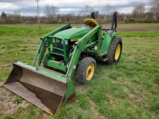 John Deere 4400 Compact Loader Tractor 'AS-IS'