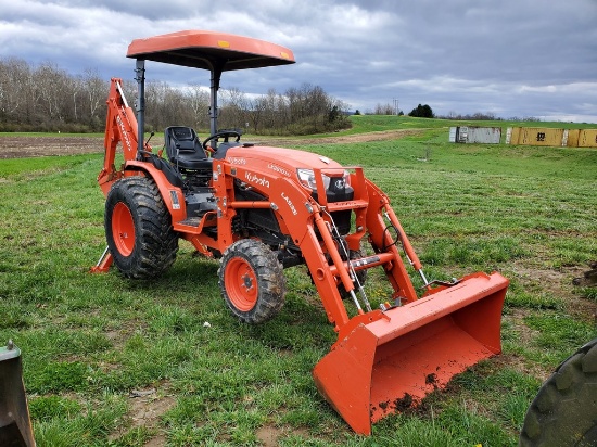 2020 Kubota LX2610SU Compact Tractor Loader Backhoe 'AS-IS'