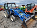 2011 NEW Holland Boomer 50 Cab Compact Loader Tractor 'Runs & Operates'