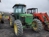 John Deere 2550 Cab Tractor 'Runs & Operates'