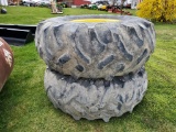 Tires on Wheels   'Pair of 2'