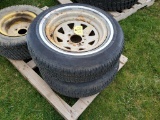 Tire with Wheels