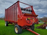 H & S HD Twin Auger Forage Wagon