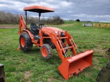2020 Kubota LX2610SU Compact Tractor Loader Backhoe 'AS-IS'