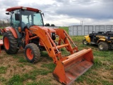 Kubota L4060 Cab Compact Loader Tractor 'Ride & Drive'