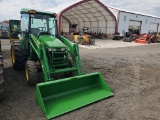 2011 John Deere 4320 Cab Compact Loader Tractor 'Ride & Drive'