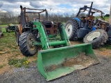 John Deere 6125R Cab Loader Tractor 'BURNT'