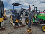 2014 Deere 17D Mini Excavator 'Package - Ride & Drive'