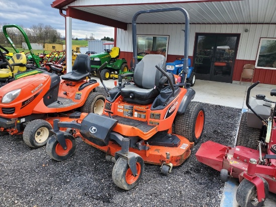 Kubota ZD1211 Zero Turn 'Ride & Drive'