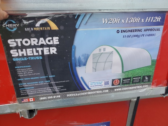 Gold Mountain S203012R Storage Shelter 'NEW'