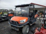 2014 Kubota RTV X1120 Utility Vehicle 'Runs & Operates - NO Title'