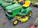 John Deere X495 Riding Tractor 'Ride & Drive'