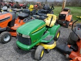 John Deere LT155 Riding Tractor 'Runs & Operates'