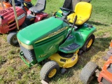 John Deere LX277 Riding Tractor 'Runs & Operates'