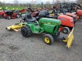 John Deere 214 Riding Tractor 'Package - Runs & Operates'