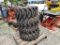 Galaxy Muddy Buddy Skid Steer Tires on Wheels 'Set of 4'