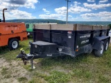 2021 Bri-Mar 712LE Dump Trailer 'Title in the Office'