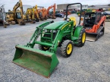 John Deere 3720 Compact Loader Tractor 'Ride & Drive'