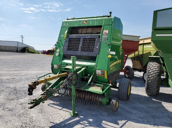 John Deere  582 Round Baler 'Monitor in the Office'