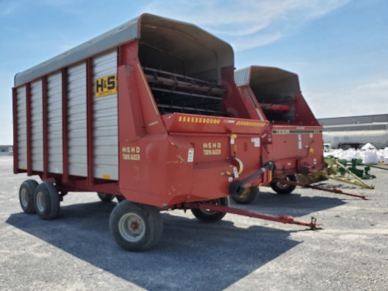 H&S Twin Auger HD Forage Wagon