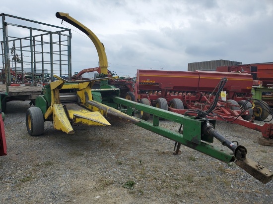 John Deere 3950 Forage Harvester 'Controls in the Office'