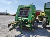 John Deere  582 Round Baler 'Monitor in the Office'