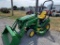 2017 John Deere 1025R Compact Loader Tractor 'Ride & Drive'