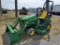 2012 John Deere 1026R Compact Loader Tractor 'Ride & Drive'
