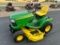John Deere X485 Riding Tractor 'Ride & Drive'