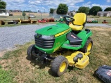 2014 John Deere X730 Riding Tractor 'Runs & Operates'