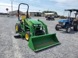 John Deere 2320 Compact Loader Tractor 'Ride & Drive'