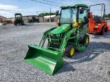 2019 John Deere 1025R Cab Compact Loader Tractor 'Ride & Drive'