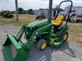2017 John Deere 1025R Compact Loader Tractor 'Ride & Drive'