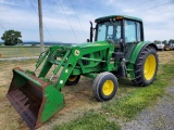 2004 John Deere 6420 Cab Loader Tractor 'Runs & Operates'