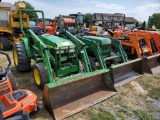 John Deere 790 Compact Loader Tractor 'Runs & Operates'