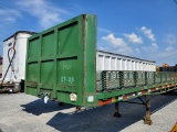 1982 Lufkin THT60 Flatbed Trailer 'NO Title'