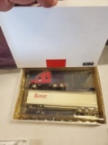 Winross  Truck with Van Trailer