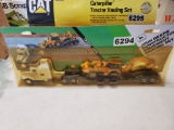 Ertl  Truck With Low Boy Trailer