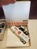 Winross  Truck with Van Trailer